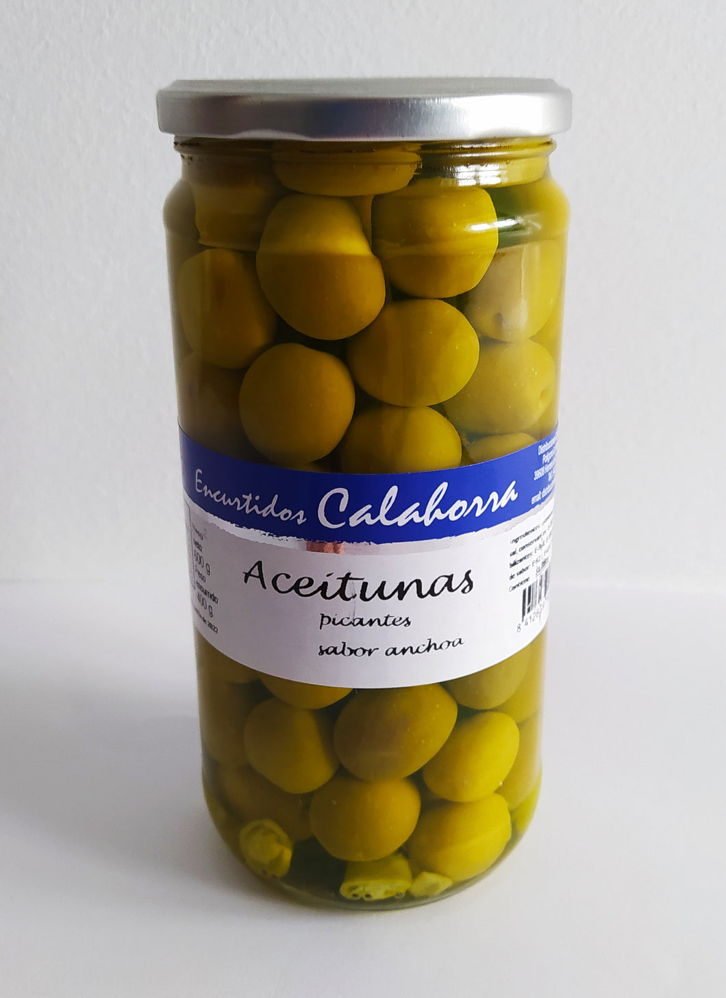 Aceitunas Picantes sabor anchoa